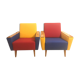 Paire de fauteuils années 50