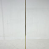 Italian tall all brass torchiere floor lamp, marked