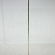 Italian tall all brass torchiere floor lamp, marked