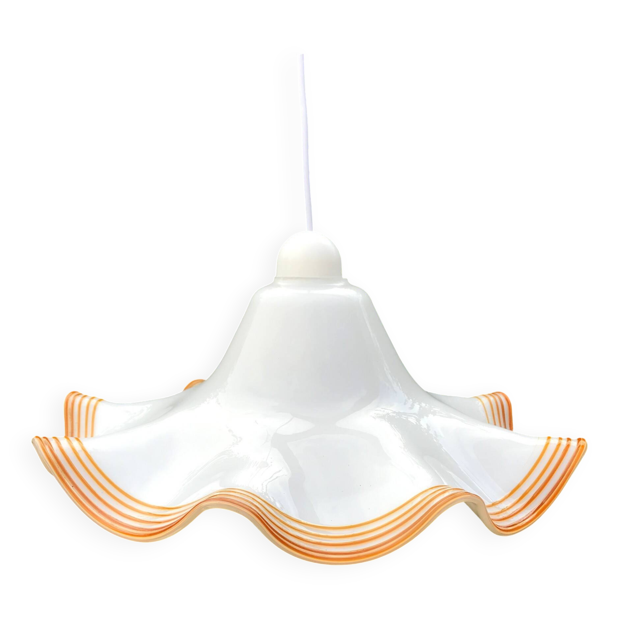 Vintage Murano glass pendant light from the 70s