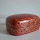 Boite a bijoux papier mache peint a la main inde xxe