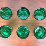 Vintage drinking glasses by Luminarc, 1970s, set of 6.