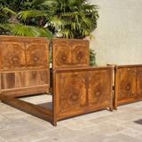 Paire de Lits Style Art Nouveau