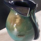 Artisanal vase, costume spirit h 26 cm, signed