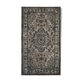 Hand-Knotted Carved Oriental 1970s 176 cm x 298 cm Grey Carpet