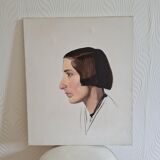 White portrait board