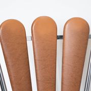 Set of 3 tublac petal skai kitchen chairs