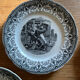 Sarreguemines talking plates