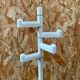 Coat rack space age by Metalplastica Lucchese, made in Italy