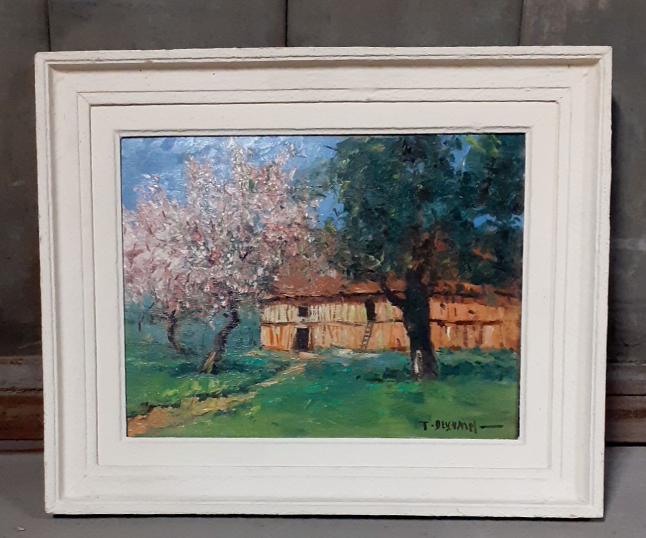 Painting norman campaign in spring