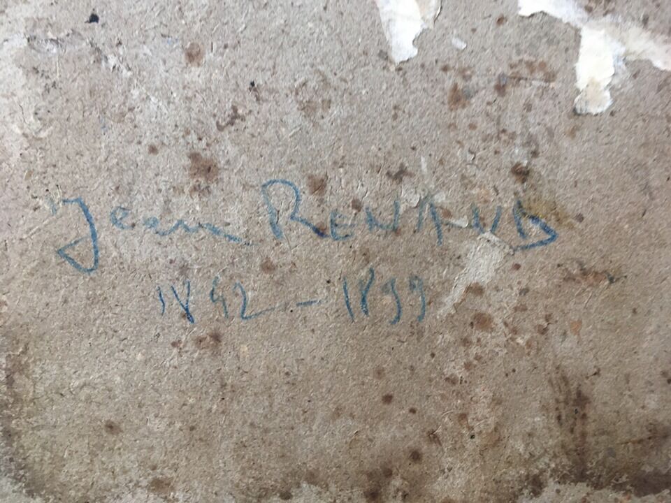 Painting oil XIX ieme