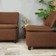 Pair of vintage armchairs