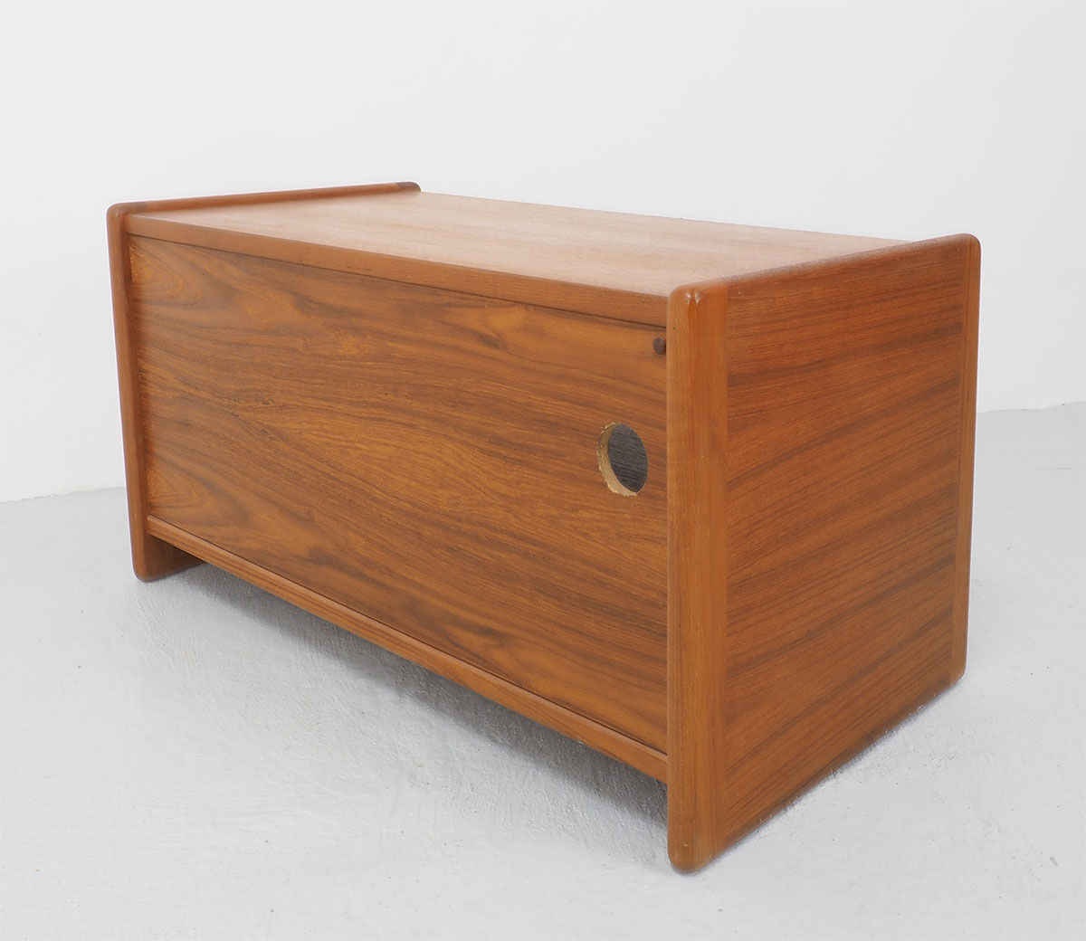 Danish design small teak audio cabinet, 1960