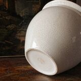 Cracked ceramic planter