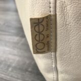 Light beige leather sofa Flou