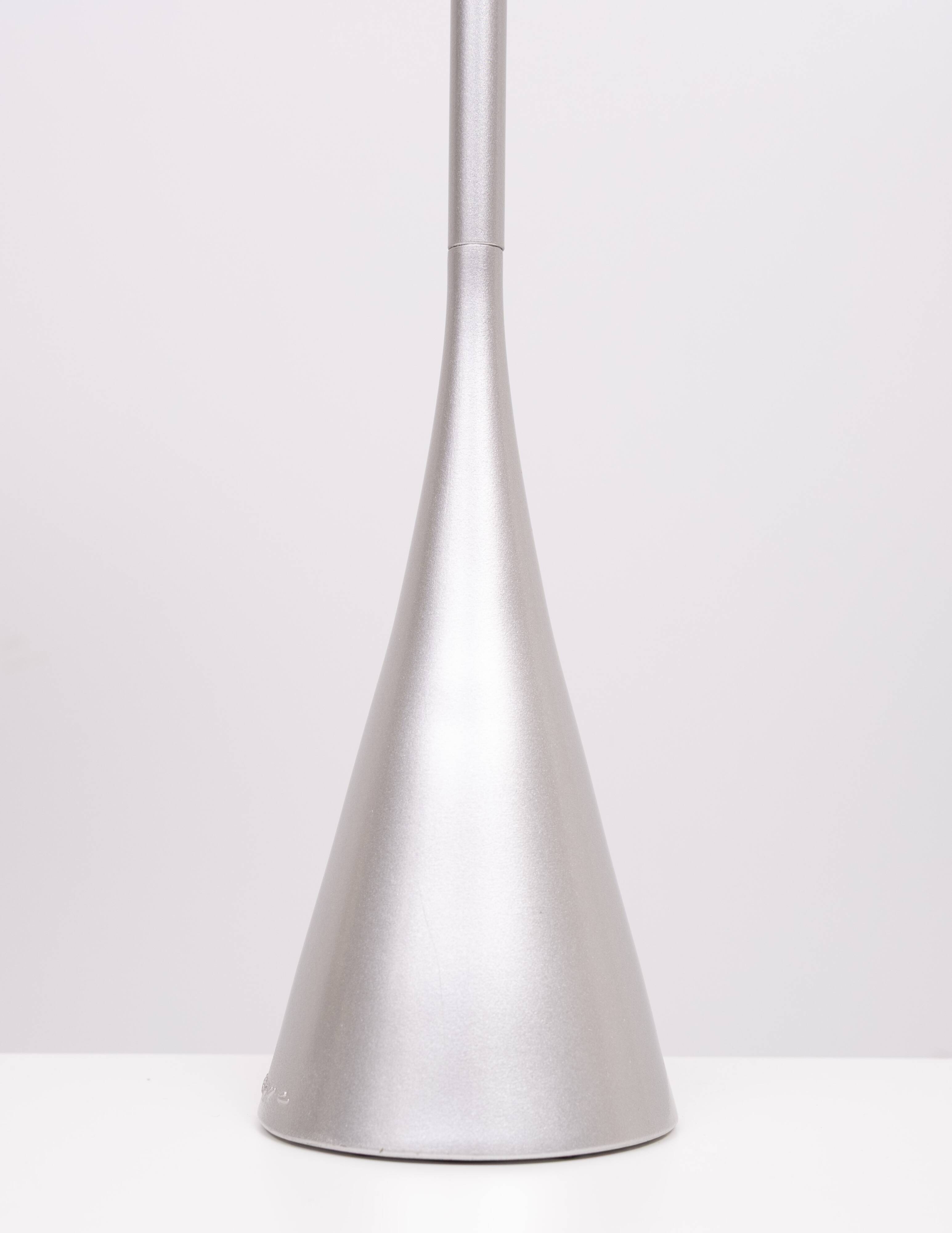 Paire de lampes de table Pascal Mourgue pour Ligne-Roset « Cinna » en aluminium moulé