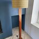 K-lighting vintage 1970s Scandinavian teak floor lamp