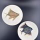 lot de 2 Coupelles signées Piclet de Collection Quimper