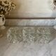 "Ice Cube" candle holders in solid glass attributed to Peill & Putzler - All