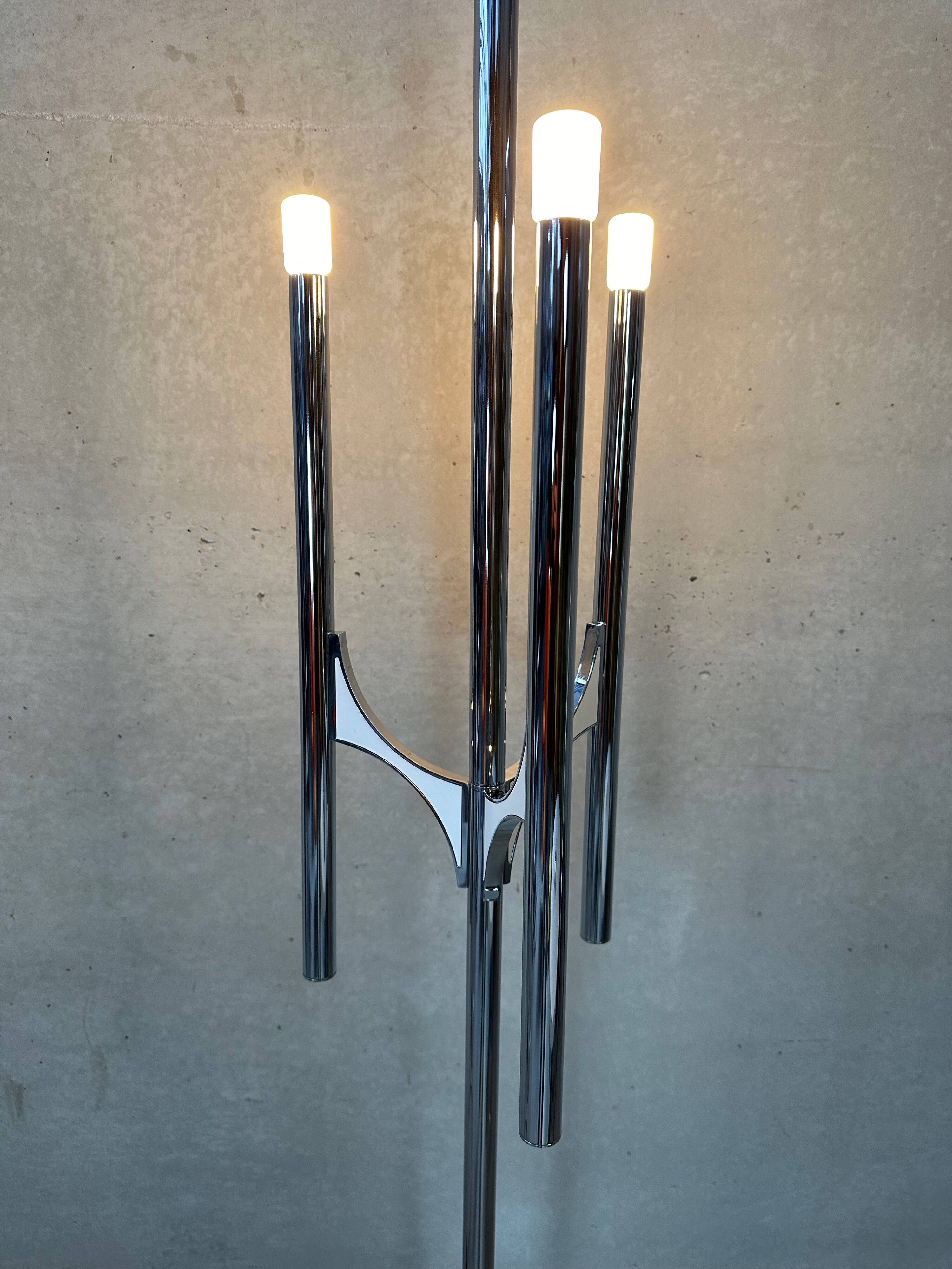 Vintage floor lamp (with or without shade) – Sciolari