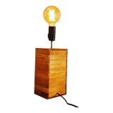 Oak lamp base, midi size