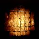Lustre carré vintage style panton 1970
