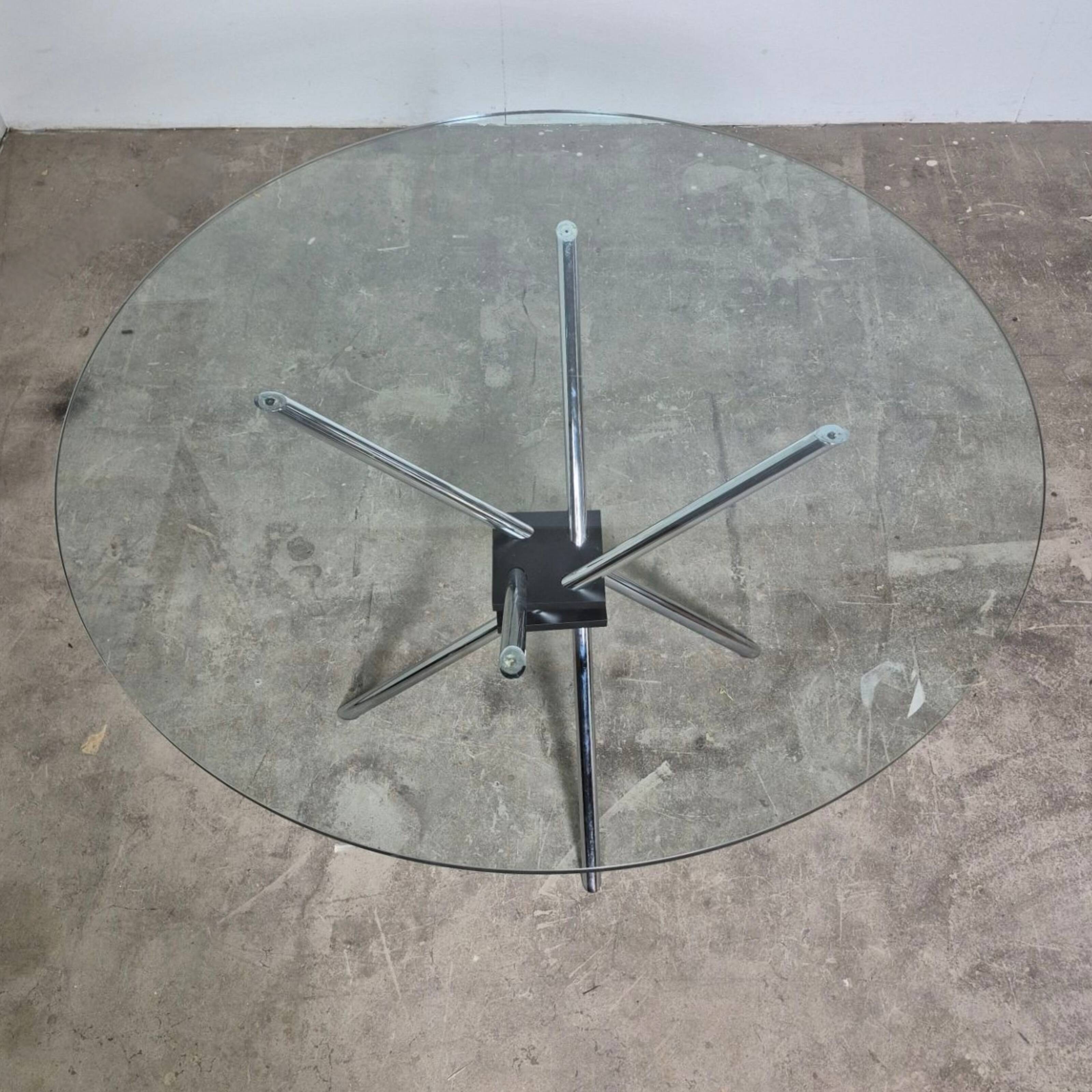 Dining table 459 by Takehiko Mizutani for Alivar, Italy, 1980s.