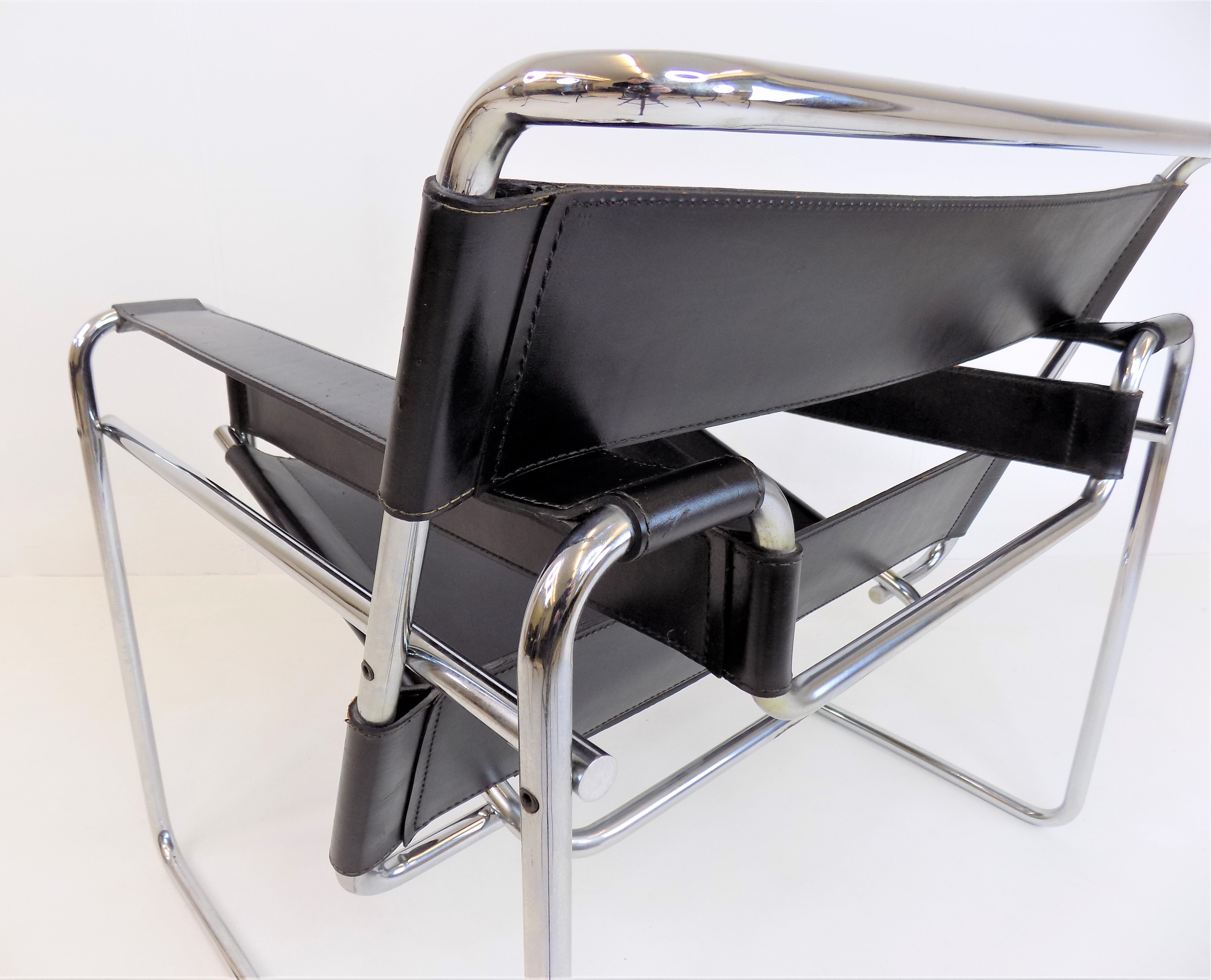 Gavina B3 Wassily chair by Marcel Breuer