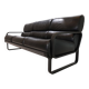 Drabert Lobbytop three-seater leather sofa by Otto Zapf, 1979