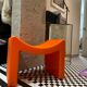Stool M stool ultra design contempo seat orange by Marzais Creations