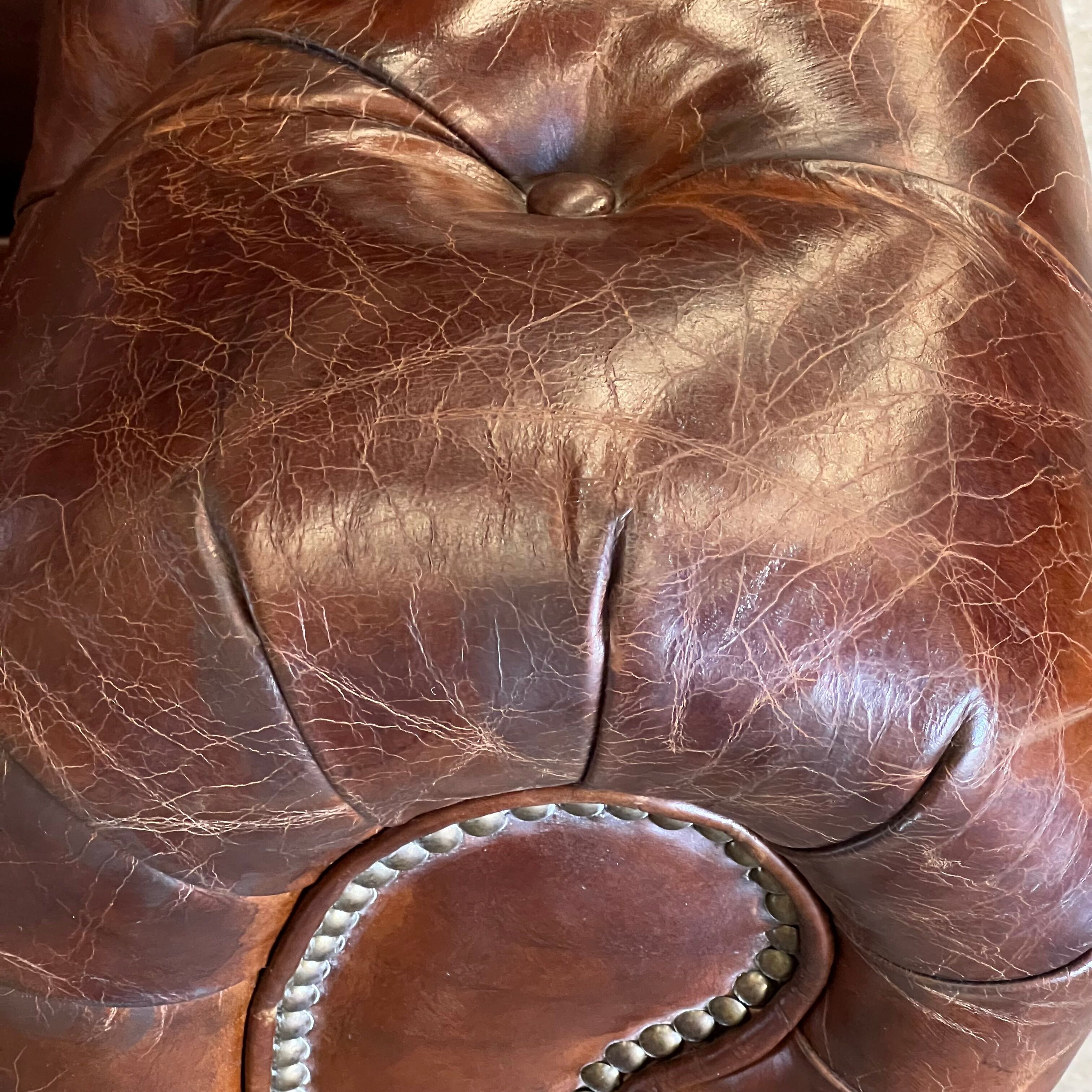 Chesterfield armchair