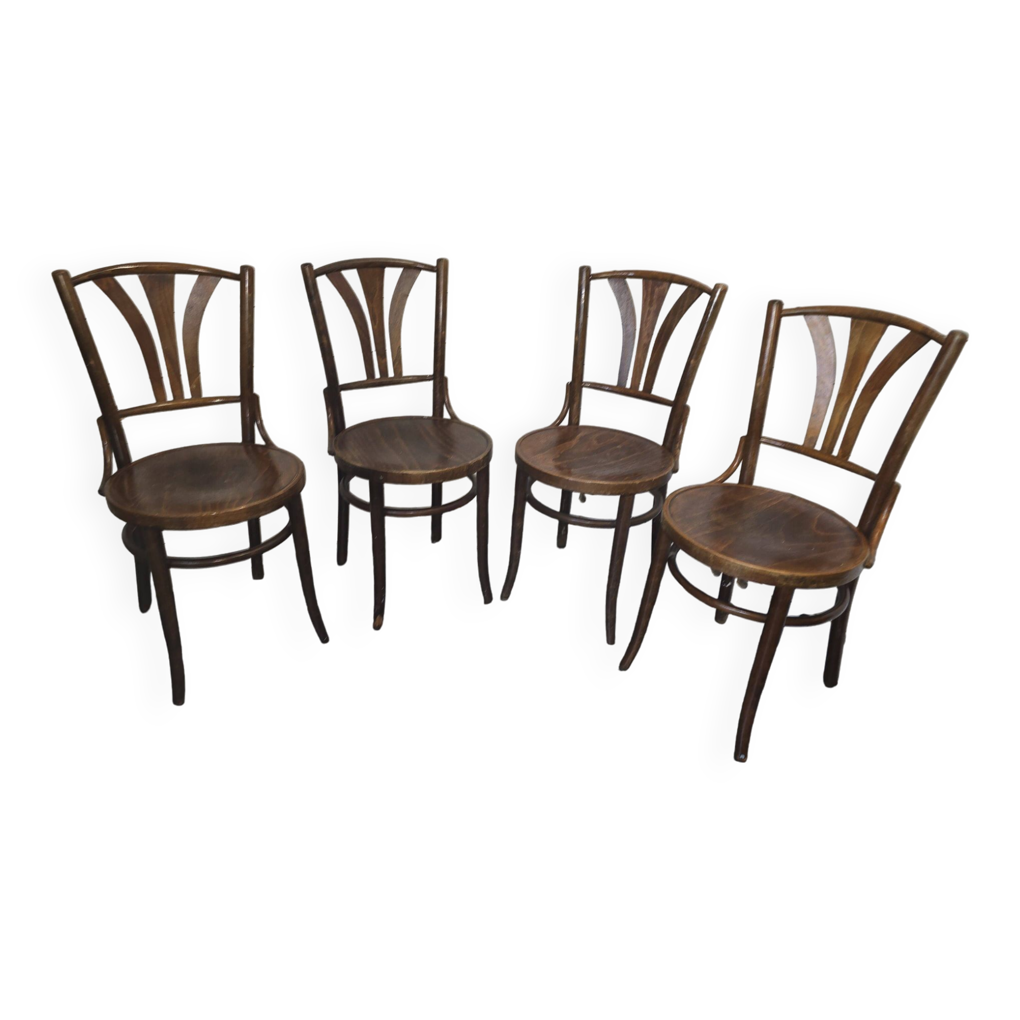 4 bentwood bistro chairs