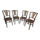 4 bentwood bistro chairs