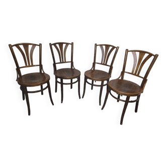 4 bentwood bistro chairs