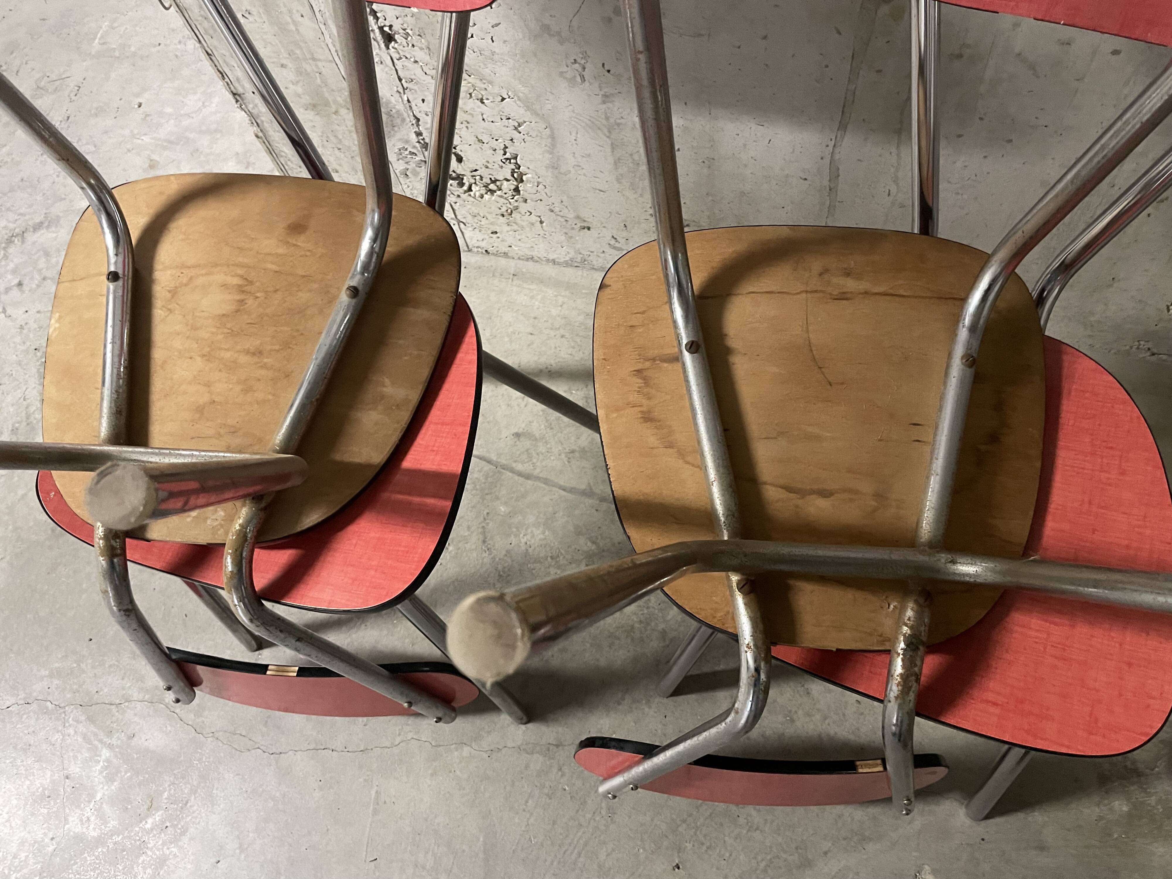 1960s formica chairs