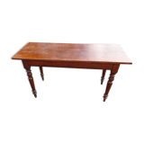 Table with turned legs