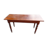 Table à pieds tournés