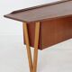 Danish boomerang desk by Peter Løvig Nielsen for Hedensted Møbelfabrik