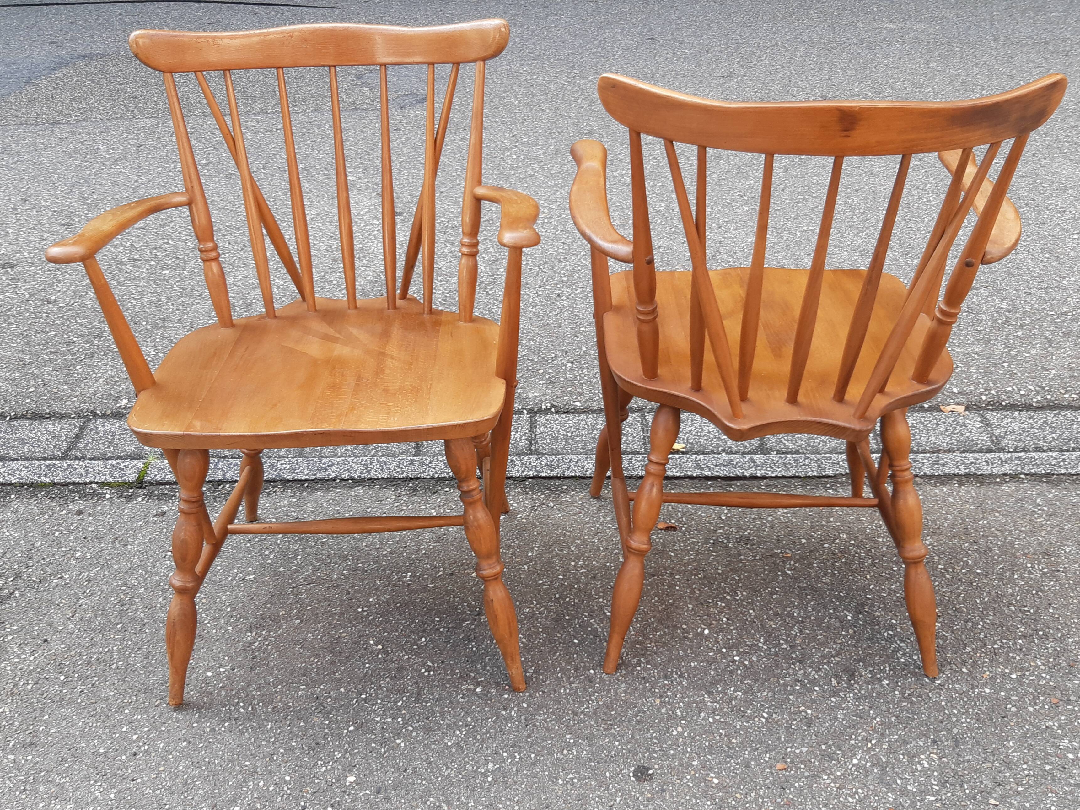 Windsor armchairs