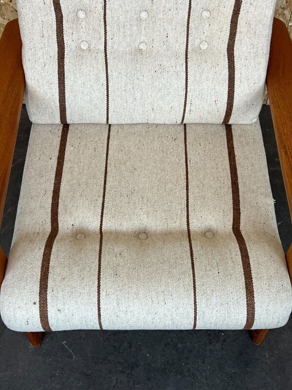 Fauteuil années 60-70s en teck par Sven Ellekaer pour Komfort Design Danemark