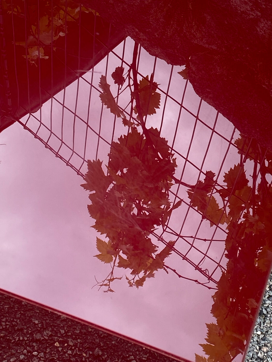 David lange vintage plexiglass cube side table