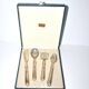 Mignardise cutlery – Minerva silver hors d'oeuvre service 1920 art deco