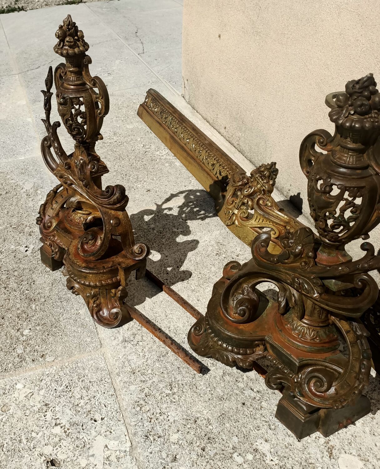 Napoleon lll fireplace bar