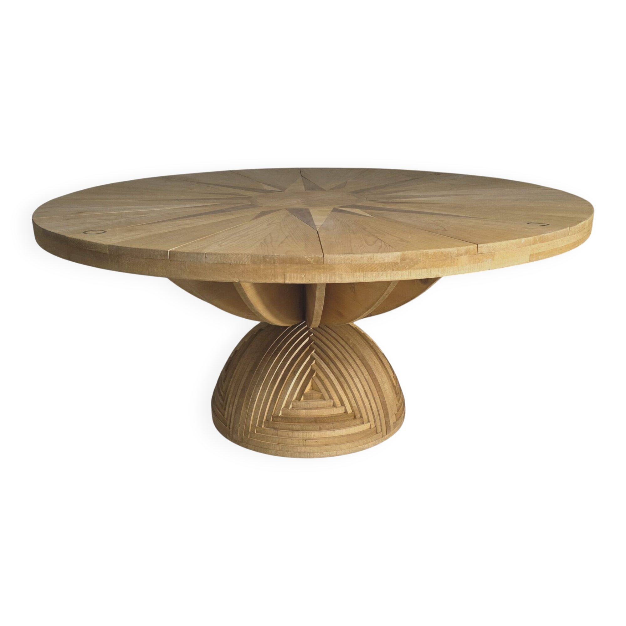 Rosa Dei Venti table by Mario Ceroli for Poltronova, 1970s