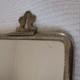 Former large mirror Barbier XXL 75 cm x 50 cm 50 years