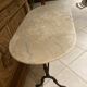 Table bistrot en marbre