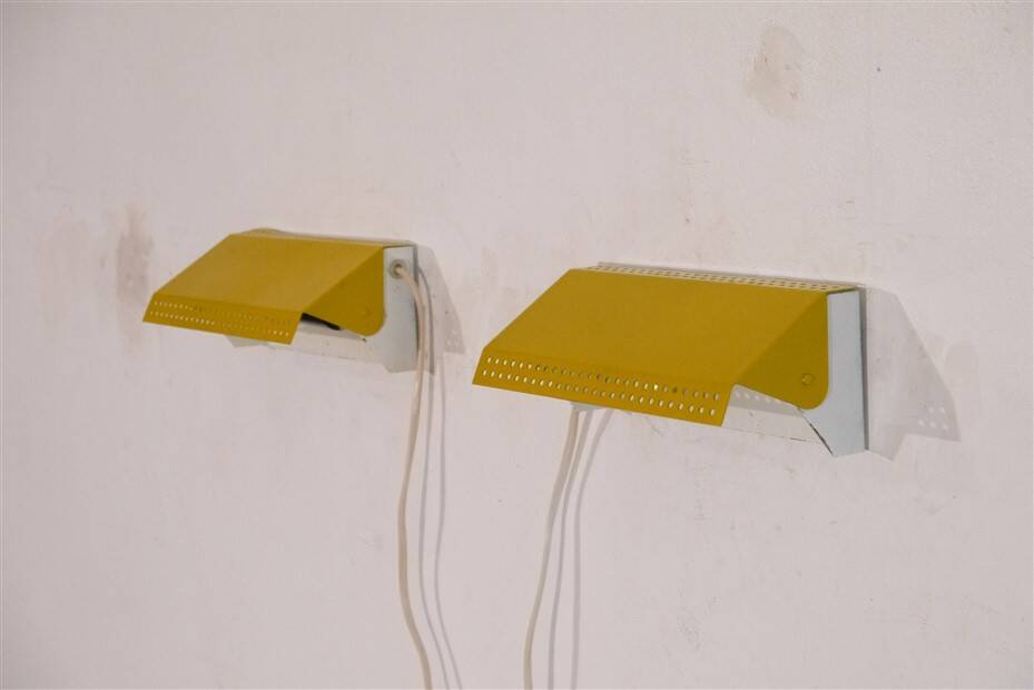 Vintage Scandinavian wall lights from the 1970s