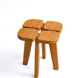 Lisa Johansson-Pape, Apila stool, pine circa 1960