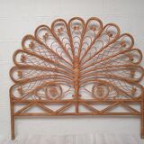 Tête de lit rotin 140 cm