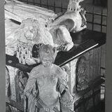 Silver photo Bernard Darot 20th Statue La Force II